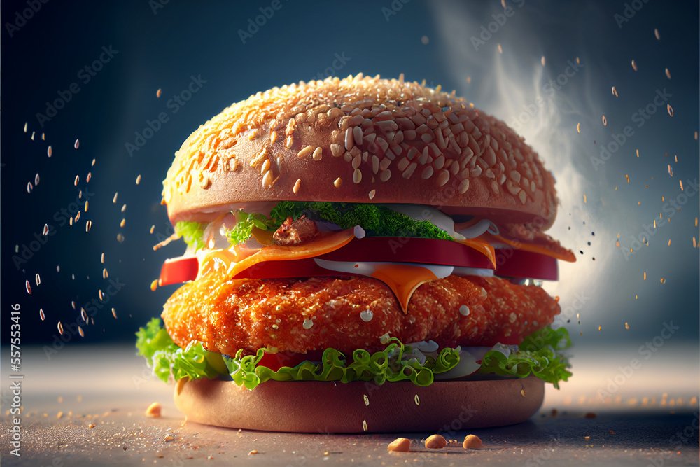 CHICKEN BURGER